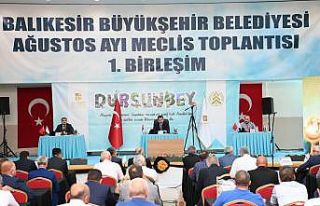 Balıkesir Büyükşehir Belediye Meclisi Dursunbey’de...