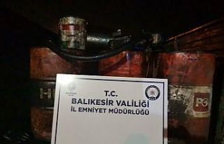 Bandırma’da polisten kaçak akaryakıt operasyonu