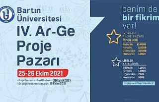 Bartın Üniversitesi IV. Ar-Ge Proje Pazarı başvuruları...