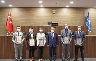 Başarılı proje ekibine ödül