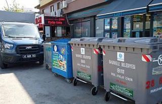 Başiskele’de çöp konteynerleri yenileniyor