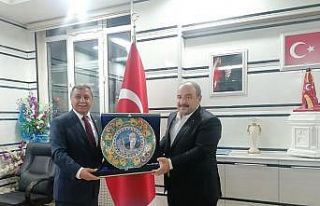 Başkan Arif Teke: "Bakanımızla projeleri değerlendirdik’’