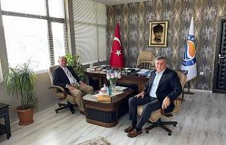 Başkan Aydın’dan, Kaymakam Çorumluoğlu’na...