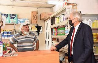 Başkan Bakkalcıoğlu esnafla buluştu