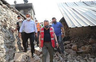 Başkan Böcek: "Duman beni çok etkiliyor ama...