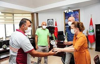 Başkan Çalkaya’dan alev savaşçılarına anlamlı...