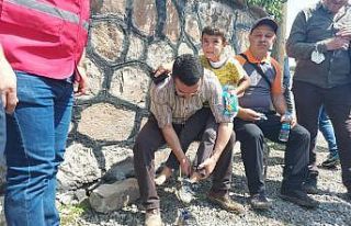 Başkan Çalkın, sel bölgesinde vatandaşları yalnız...