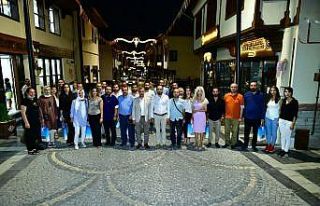 Başkan Çınar, mimarları ağırladı