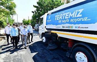 Başkan Çınar, temizlik çalışmalarını inceledi