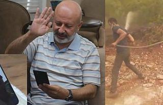 Başkan Çolakbayrakdar, yangın söndürülmesine...