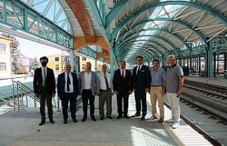 Başkan Eken:"4 Eylül’de hızlı trenin ilk...