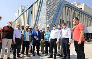Başkan Güder, 300 yataklı devlet hastanesi inşaatını...