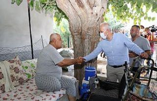 Başkan Gültak, Yeşilçimen Mahallesinde vatandaşlarla...