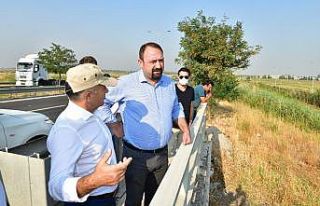 Başkan Gümrükçü, koku sorunu için sahaya indi