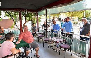 Başkan Gümrükçü, şafak mesailerine devam ediyor