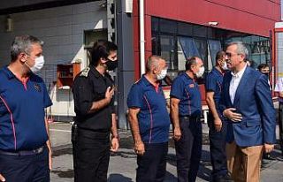 Başkan Güngör: "İtfaiye teşkilatımızla...