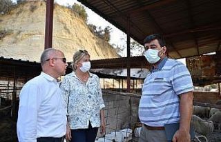 Başkan Gürkan’dan âfet bölgesine destek ziyareti