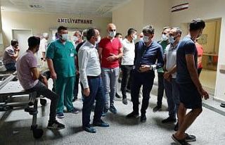 Başkan Kılınç’tan hastalara ziyaret