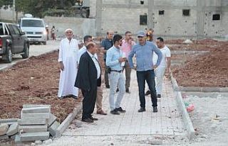Başkan Kuş  yeni park çalışmasını inceledi