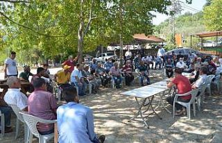 Başkan Özgan, kırsal mahallelerdeki vatandaşlarla...