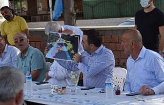 Başkan Özlü, esnafla istişarelerde bulundu