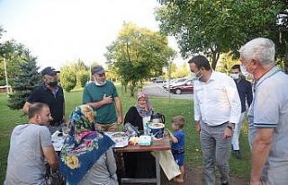 Başkan Özlü sorunları yerinde dinliyor