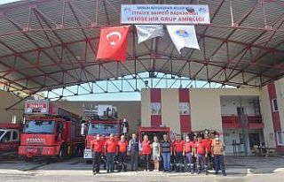 Başkan Özyiğit: "Onları kahraman olarak görüyoruz"