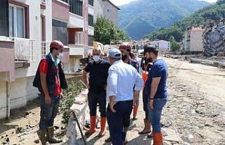 Başkan Sandıkçı: “Sel bölgesine yardımlarımız...