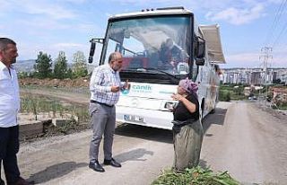 Başkan Sandıkçı’dan sorunlara yerinde çözüm