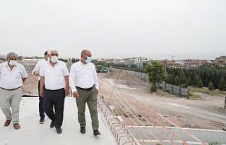 Başkan Söğüt İlimtepe yolundaki çalışmaları...