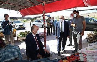 Başkan, Vali ile birlikte yöresel ürünleri inceledi