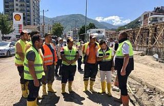 Başkan Vidinlioğlu, Bozkurt’taki çalışmaları...