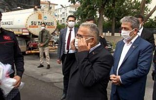 Başkanın gözyaşları