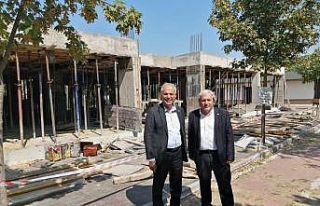 Başkanlar projeleri yerinde inceledi