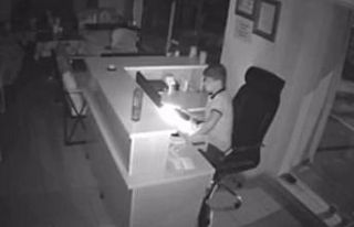 Batman’da kafeye giren hırsız güvenlik kamerasına...