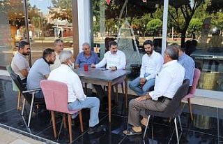 Baydilli esnaf ve vatandaşlarla bir araya geldi