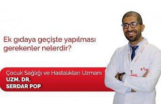 Bebeklerde ek gıdaya geçişte yapılması gerekenler