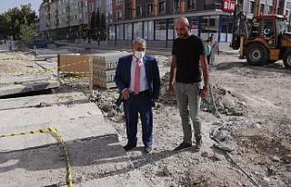 Bekir Avlupınar Caddesi’nde sona doğru
