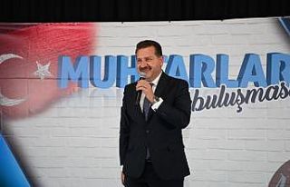 Belediye başkanları Karesili muhtarlarla buluştu