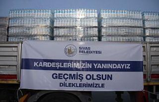 Belediyeden afetzedelere yardım