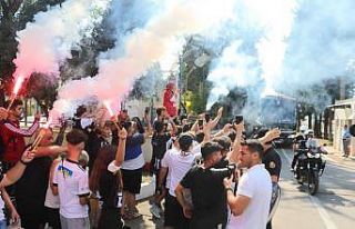 Beşiktaş’a Adana’da yoğun güvenlikli, coşkulu...