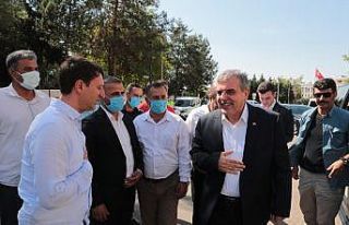 Beyazgül Siverek’te temaslarda bulundu