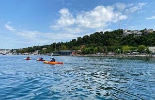 Beykoz’da kano eğitimleri hız kesmeden devam ediyor