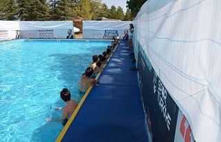 Beylikova’da yüzme eğitimleri başladı