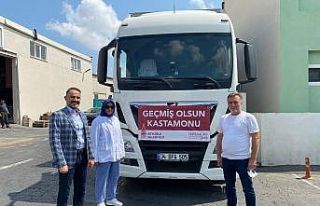 Beyoğlu Belediyesi, Kastamonu’ya yardım elini...