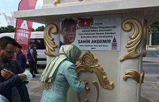 Beyoğlu’nda Şahin Akdemir için hayrat çeşmesi