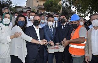 Bigalıların ev hayali için ilk harç döküldü