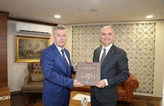 BİK Şube Müdürü Çorbacı Vali ve Başkanı ziyaret...