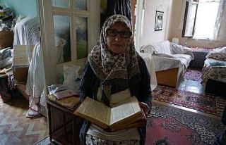 Bingül teyzeye eşinin 35 yıl önce hediye ettiği...