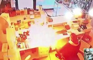 Bir anda patladı, neye uğradığını şaşırdı